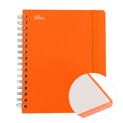 Libreta Arcoiris Book, pasta dura, 100 hojas