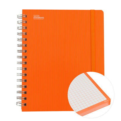 Libreta Arcoiris Book, pasta dura, 100 hojas