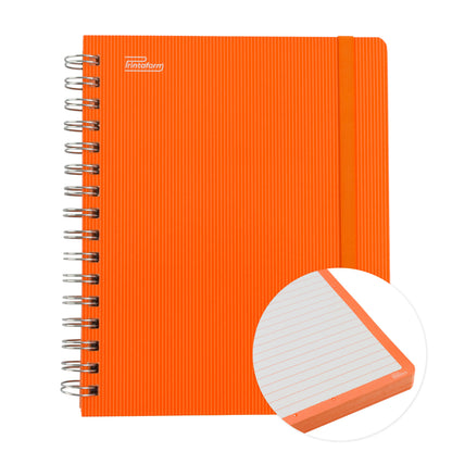Libreta Arcoiris Book, pasta dura, 100 hojas