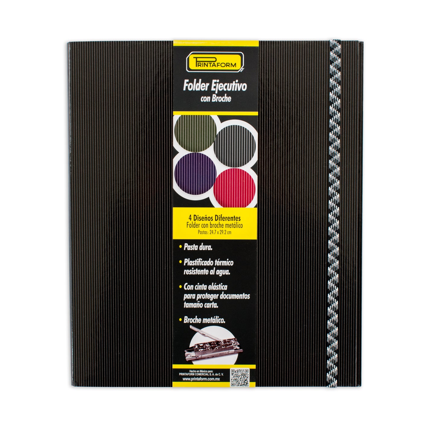 Folder Ejecutivo con broche