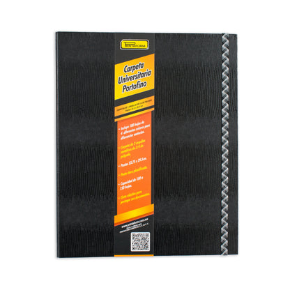 Carpeta Portofino Universitaria Cobra  3/4"