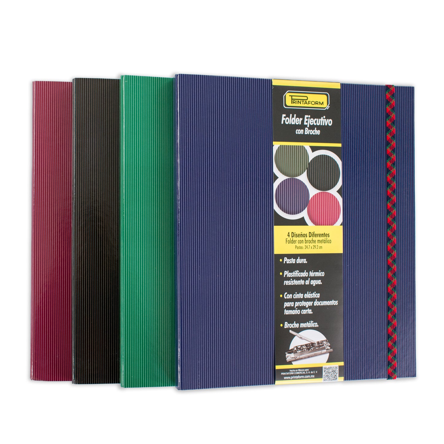 Folder Ejecutivo con broche