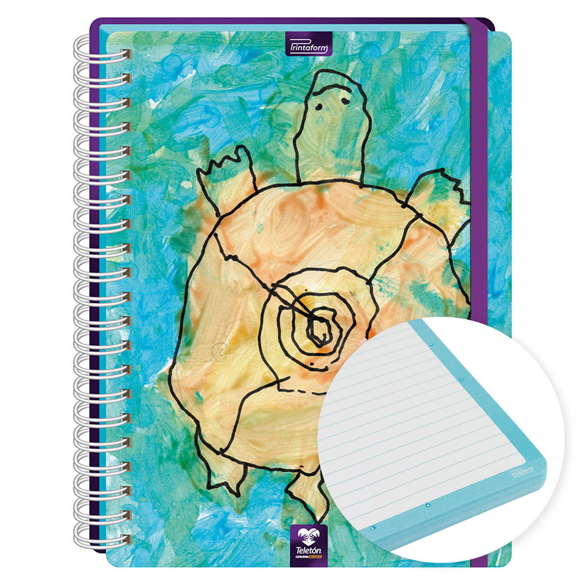 Libreta Teletón 2023 Profesional Pasta Dura
