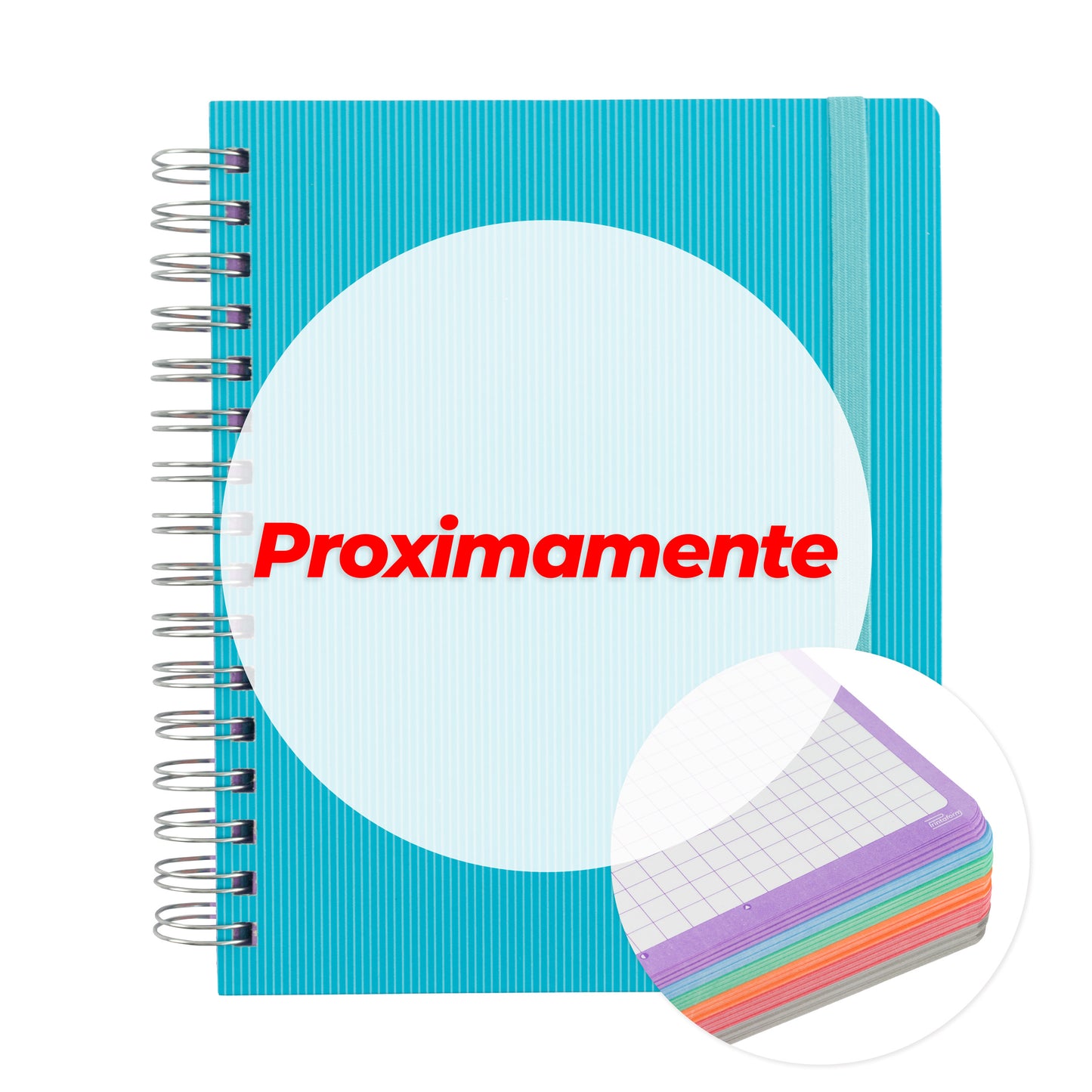 Libreta Universitaria Arcoíris book, 200 hojas