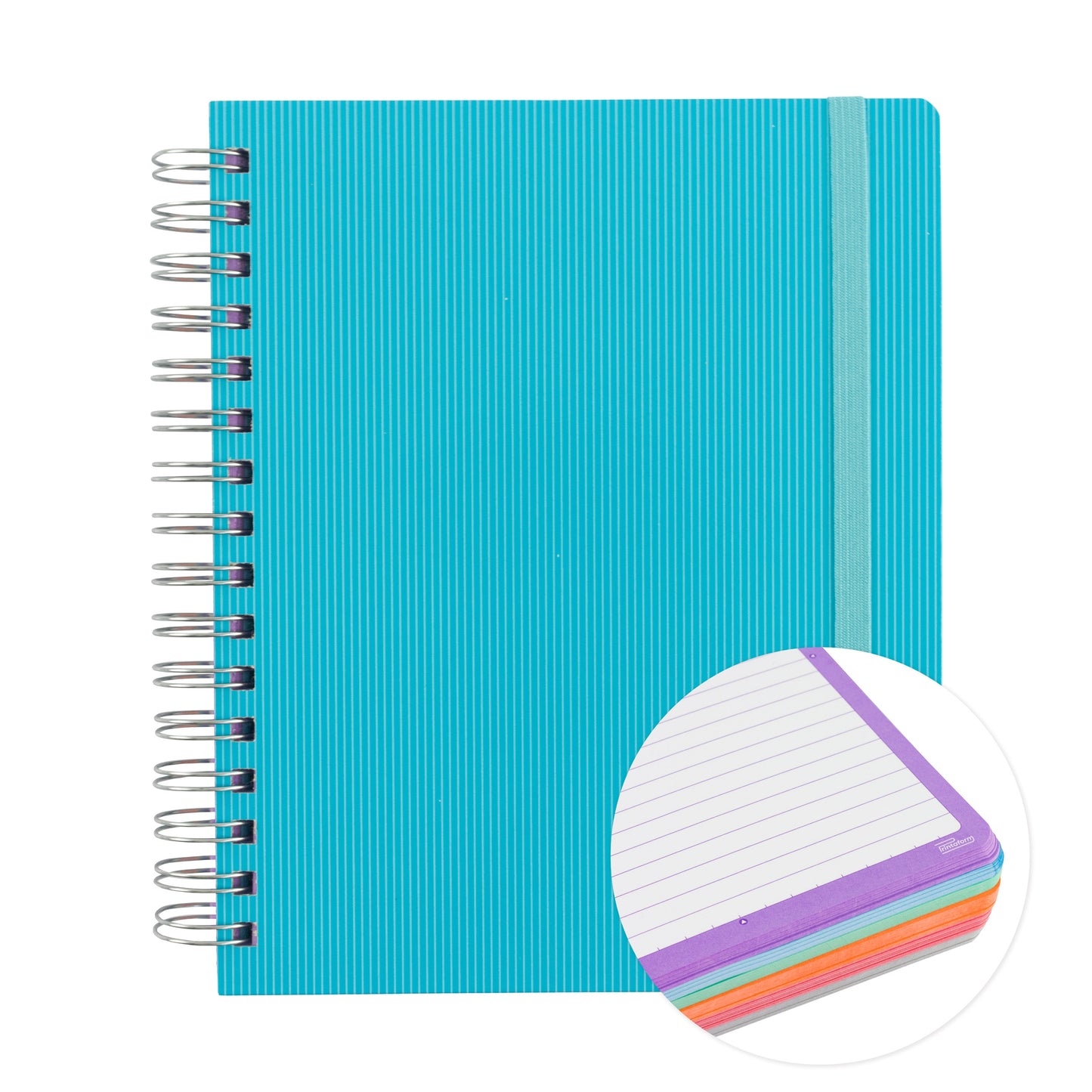 Libreta Universitaria Arcoíris book, 200 hojas