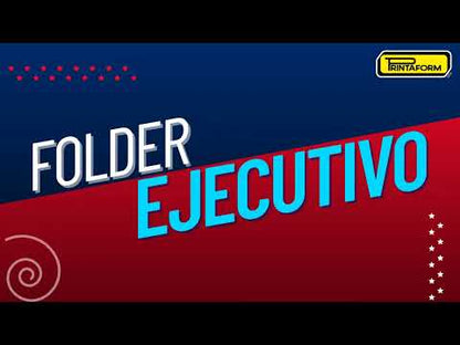 Folder Ejecutivo con broche