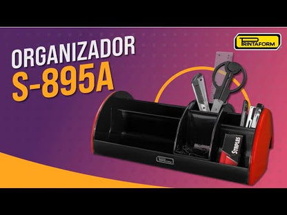 Organizador de escritorio con accesorios