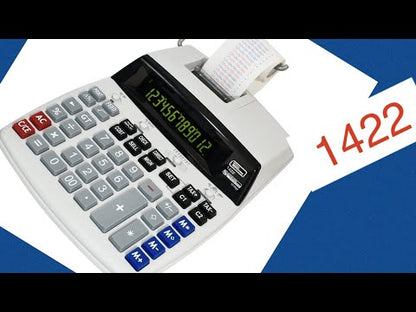 Calculadora de Escritorio c/impresora, mod. 1422